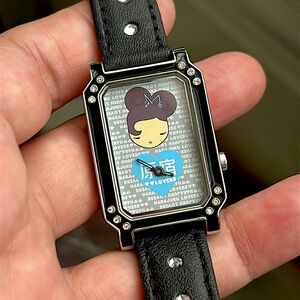 🖤RARE Harajuku lovers ‘Rino Nakasone’ ("Music") watch
